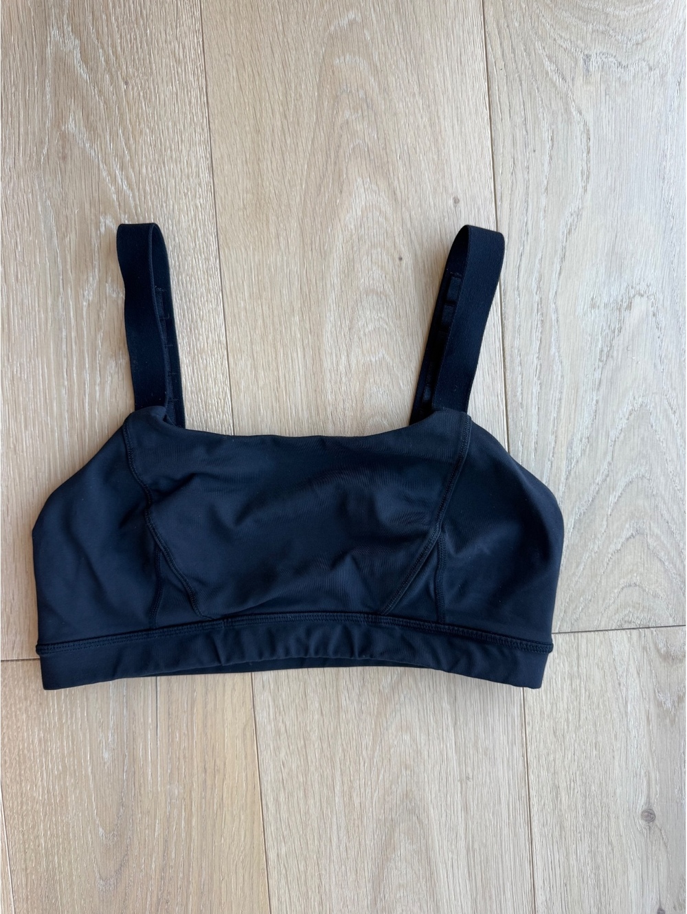 Lululemon Adjust Me Bra Black Size 8 Adjustable Straps